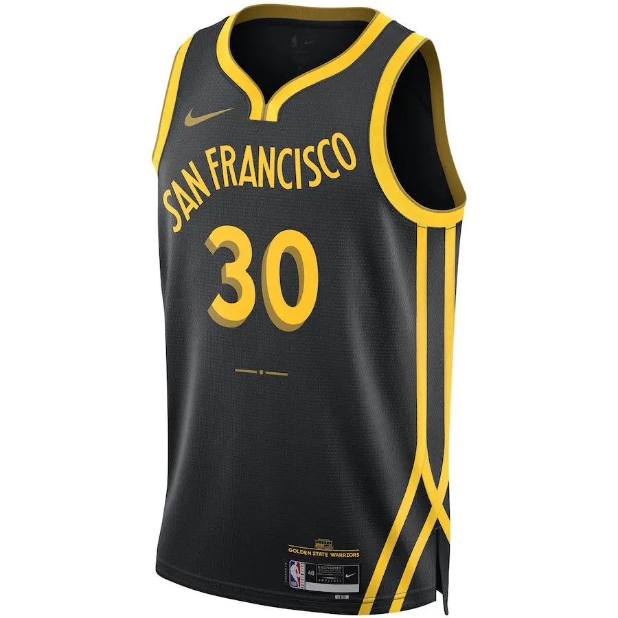 Maillot Golden State Warriors - City Edition 2023/2024 - Personnalisable Nike