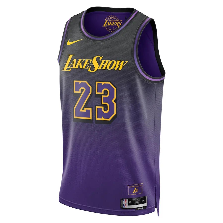 Maillot Lakers - City Edition 2024/2025 - Personnalisable Nike