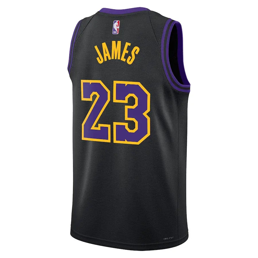 Maillot Lakers City Edition 2023/2024 - Personnalisable Nike