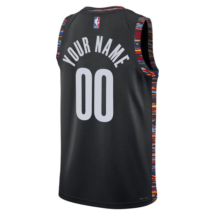 maillot brooklyn nets city edition 2025 2026 back