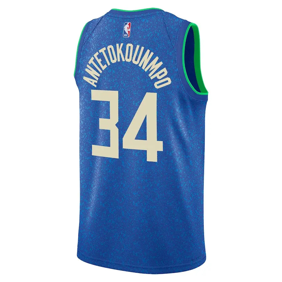 Maillot Milwaukee Bucks - City Edition 2023/2024 - Personnalisable Nike