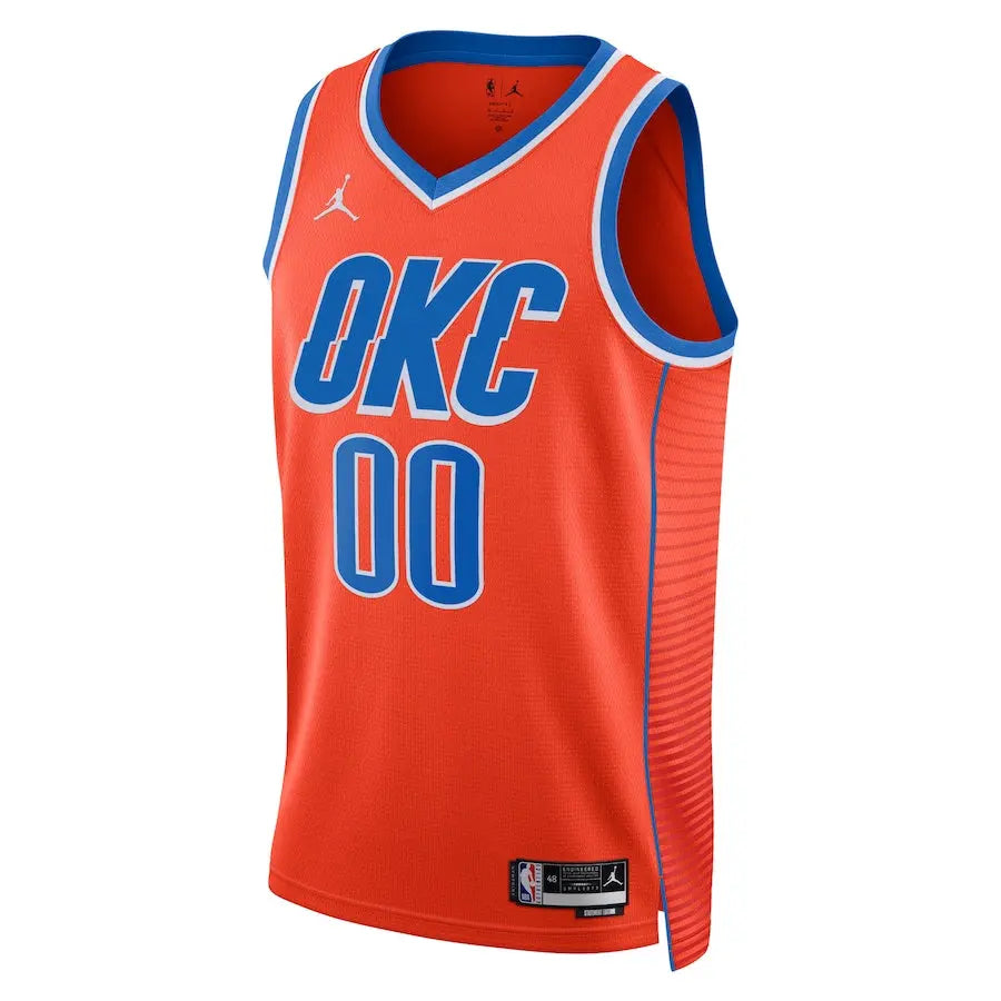 Maillot Oklahoma City Thunder Signé Lugentz Dort – Certificat JSA – Collector