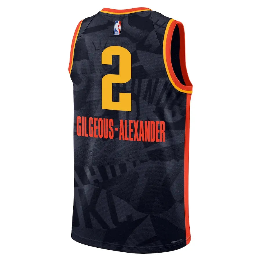Maillot Oklahoma City Thunder - City Edition 2023/2024 - Personnalisable Nike
