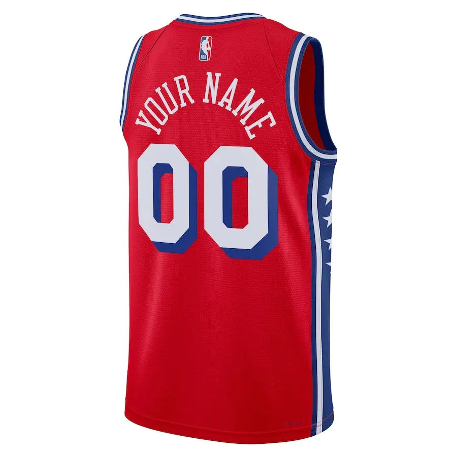 Maillot 76ers - Statement Edition 2024/2025 - Personnalisable Jordan