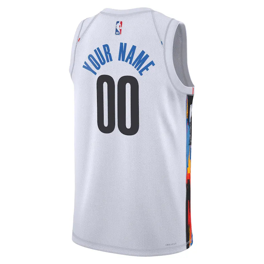 Maillot Brooklyn Nets City Edition 2022/2023 - Personnalisable - Homme Nike