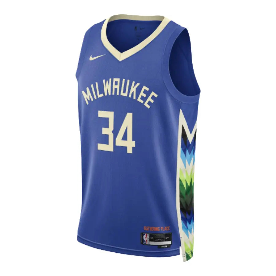 Maillot Milwaukee Bucks - City Edition 2022/2023 - Personnalisable Nike