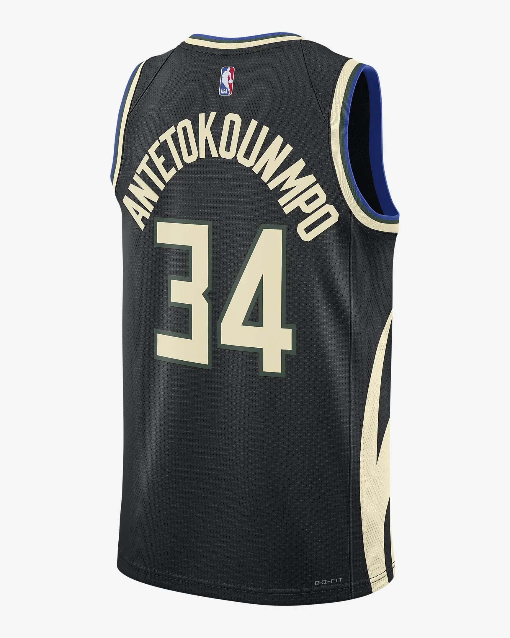Maillot Milwaukee Bucks - Statement Edition 2023/2024 - Personnalisable Jordan