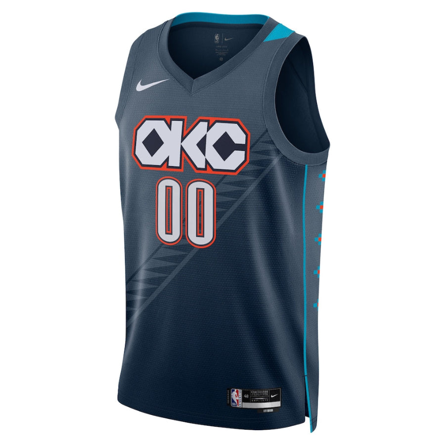 maillot oklahoma city thunder city edition 2025 2026 front