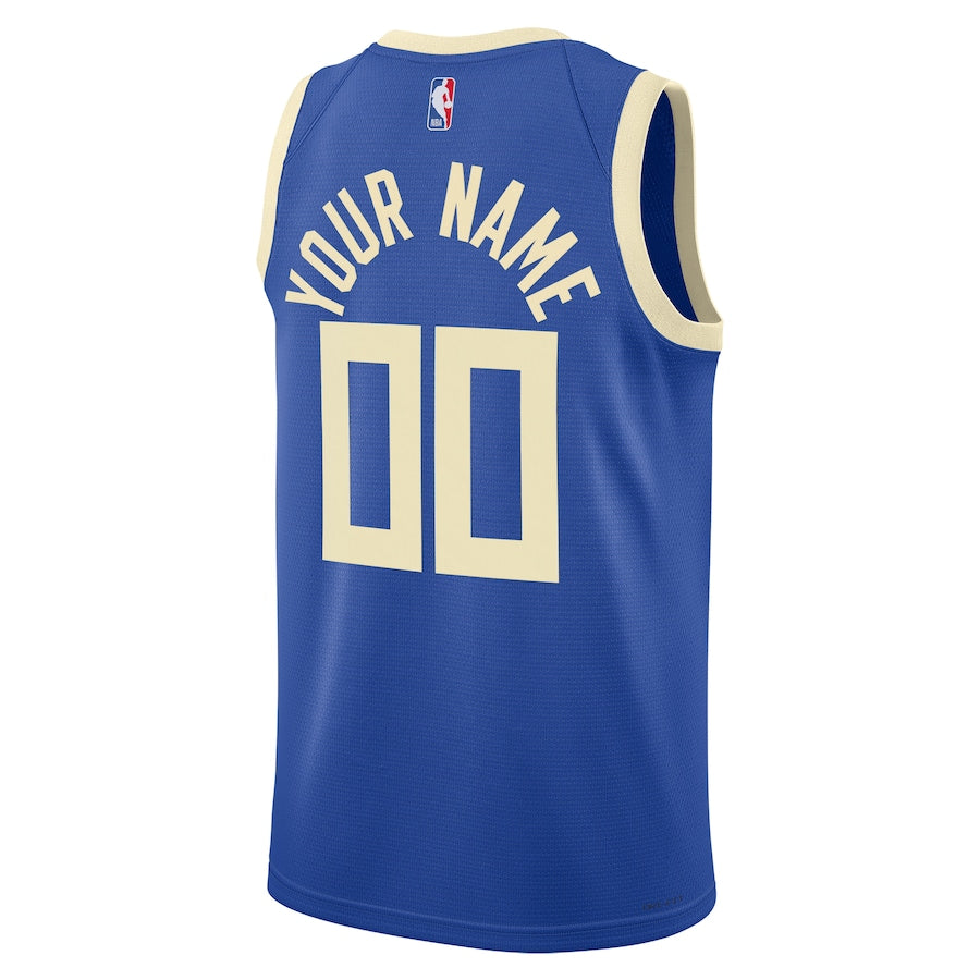 Maillot Milwaukee Bucks - City Edition 2024/2025 - Personnalisable