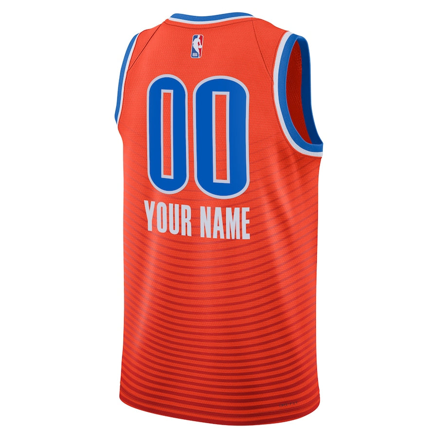 Maillot Oklahoma City Thunder - Statement Edition 2023/2024 - Personnalisable