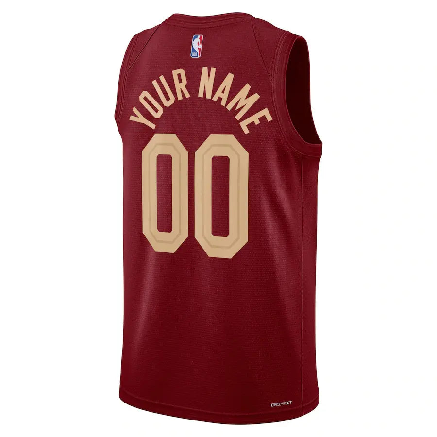 Cleveland Cavaliers Jersey Icon Edition 2022 2023 Customizable Mens